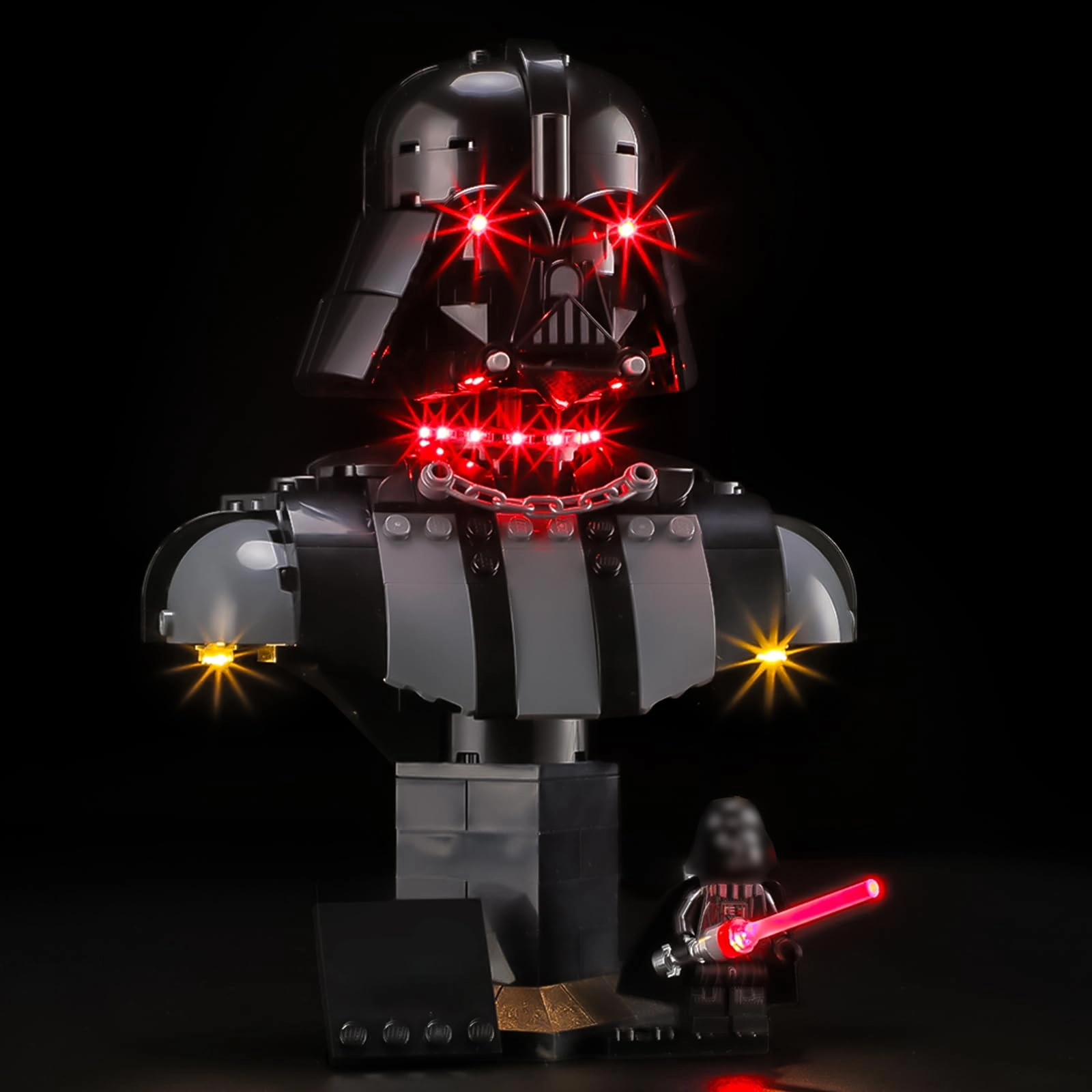 LIGHTAILING Set of Lights for Lego-75439 Bust of Darth Vader
