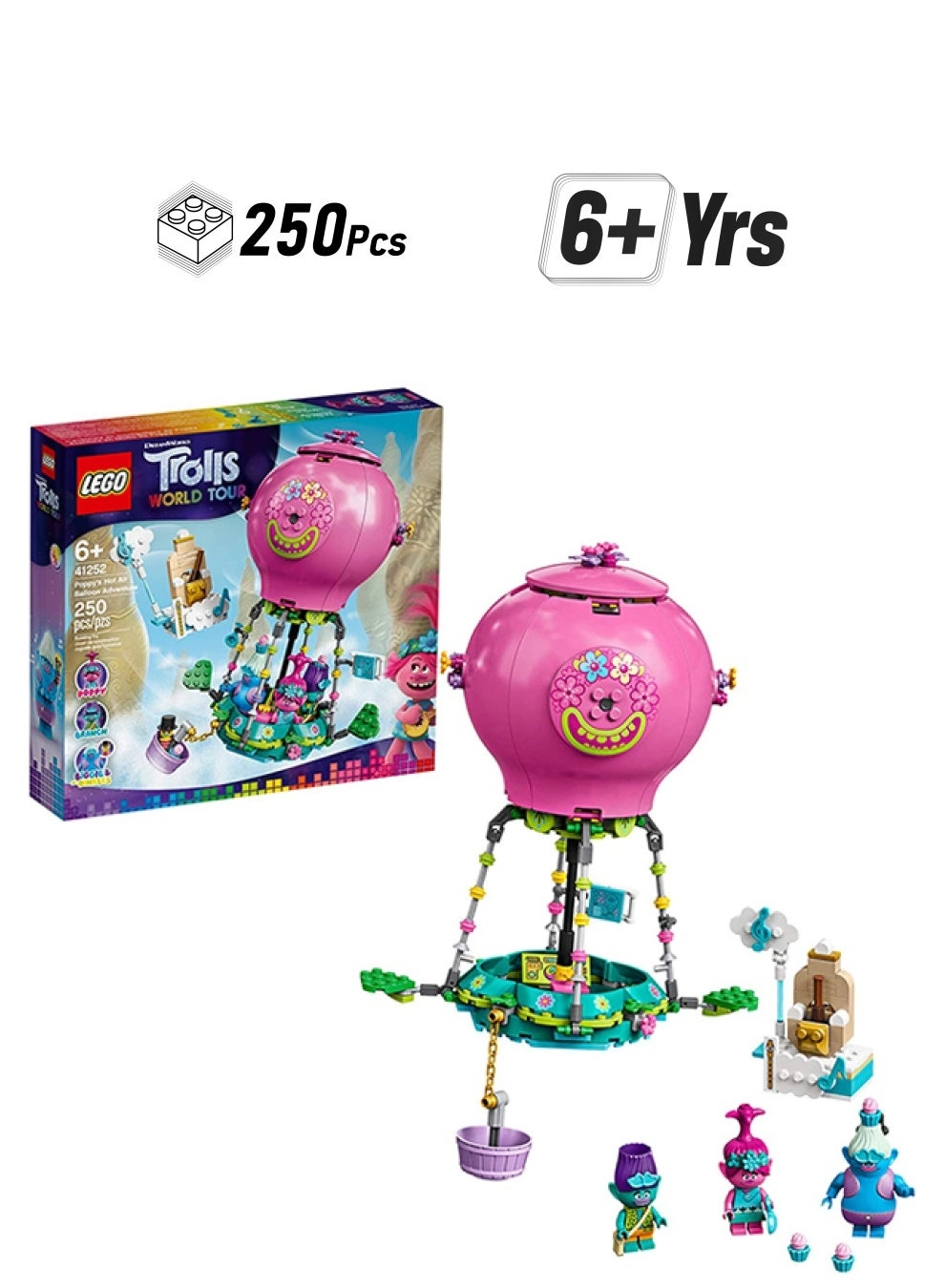 Trolls World Tour Poppy’s Hot Air Balloon Adventure (41252)