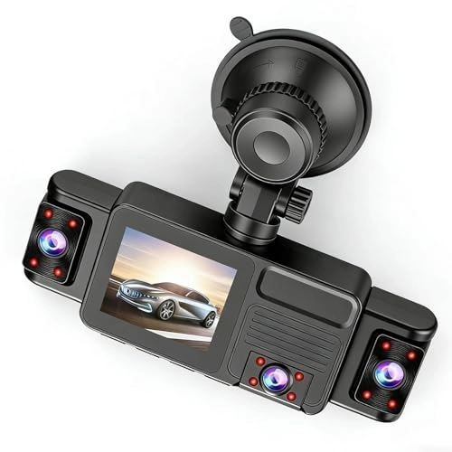 2K 5 Channel Car Dash Cam - 2560x1440p