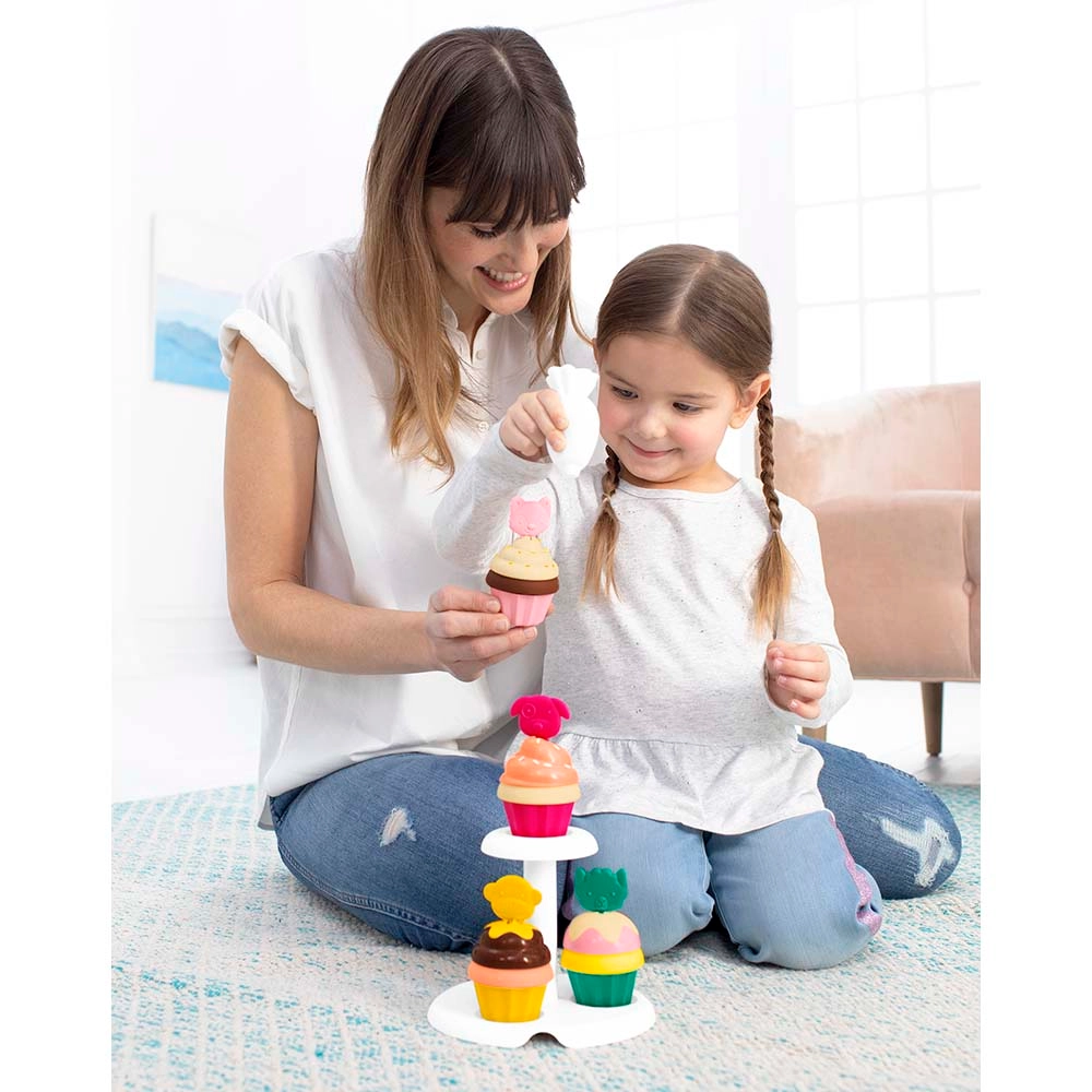 Zoo Sort And Stack Cupcakes - 3-6 years 18 pieces