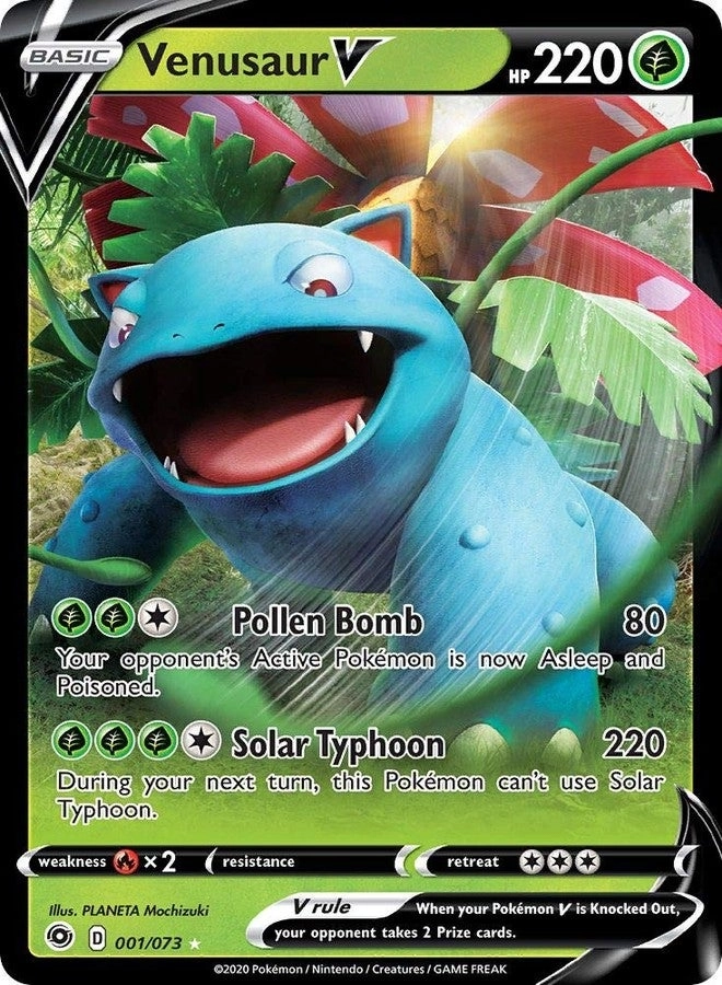 Pokémon Venusaur V 001/073