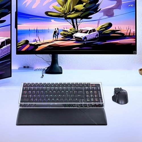 Keyboard Cover - Clear Acrylic Compatible with 100 Keys 90%-96%