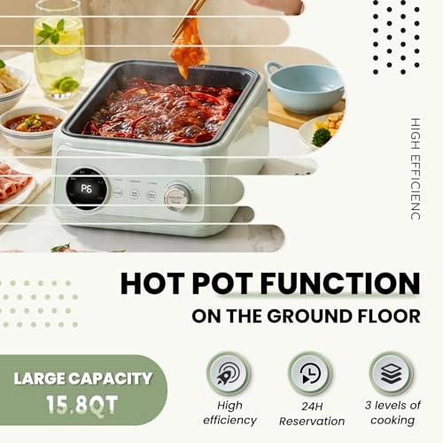 Electric Food Steamer - 15 Liters