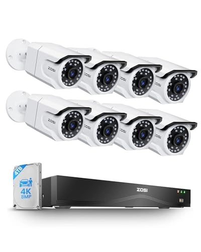 24CH NVR - 4TB HDD + 4K Outdoor IP Camera