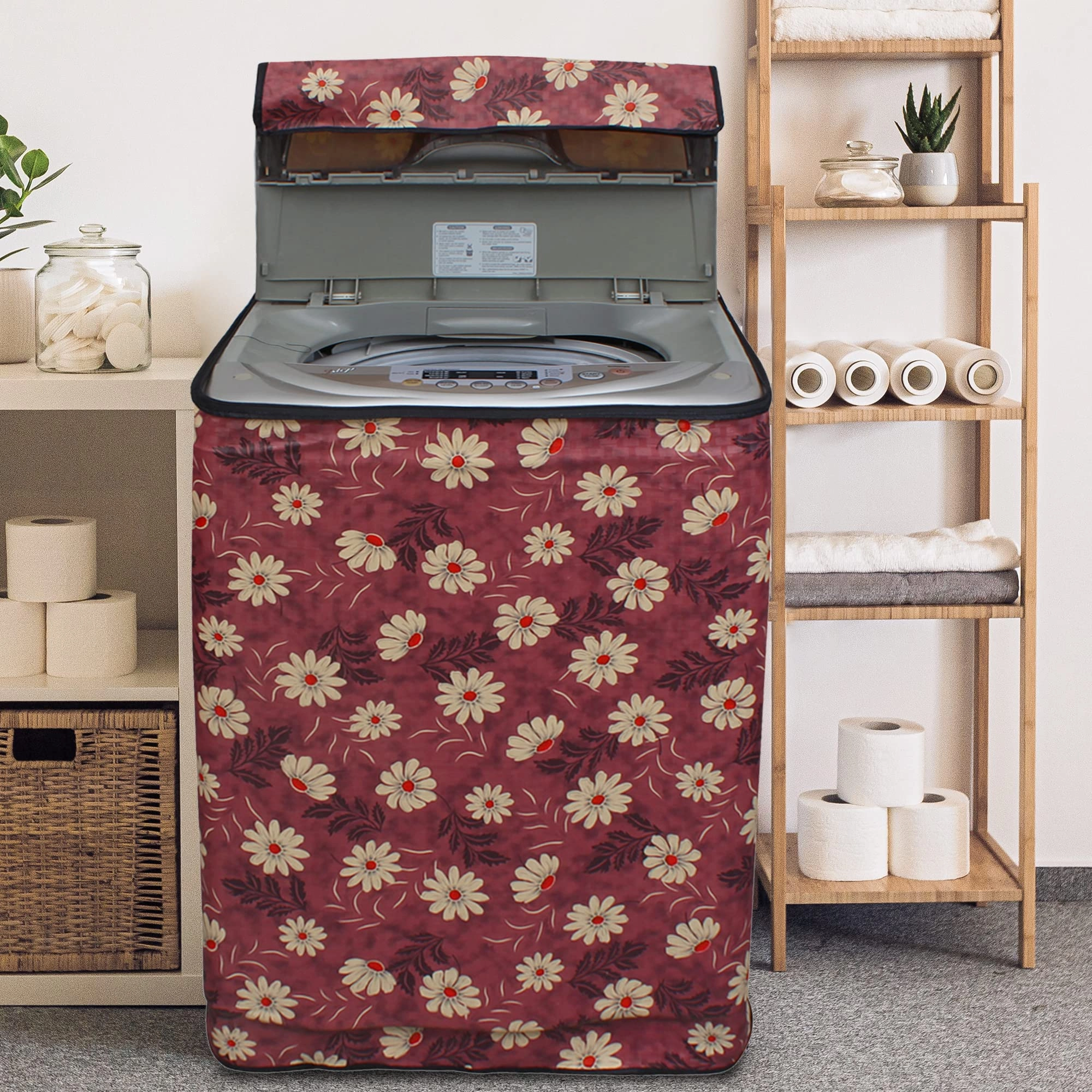 DREAM CARE Washing Machine Cover - Fully Automatic Top Loading Whirlpool bloomwash world series 8 kg