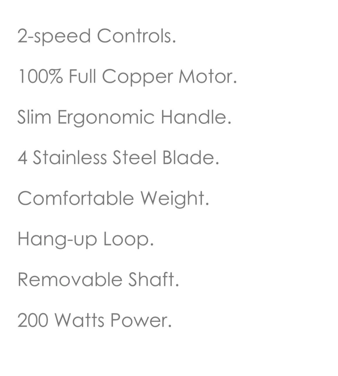 Stick Blender - 200W