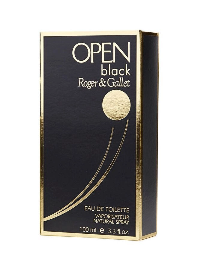 Open Black Eau de Toilette 100ml