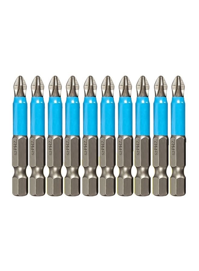 NIBEMINENT Phillips Cross Head Screwdriver Bit - 10-Piece