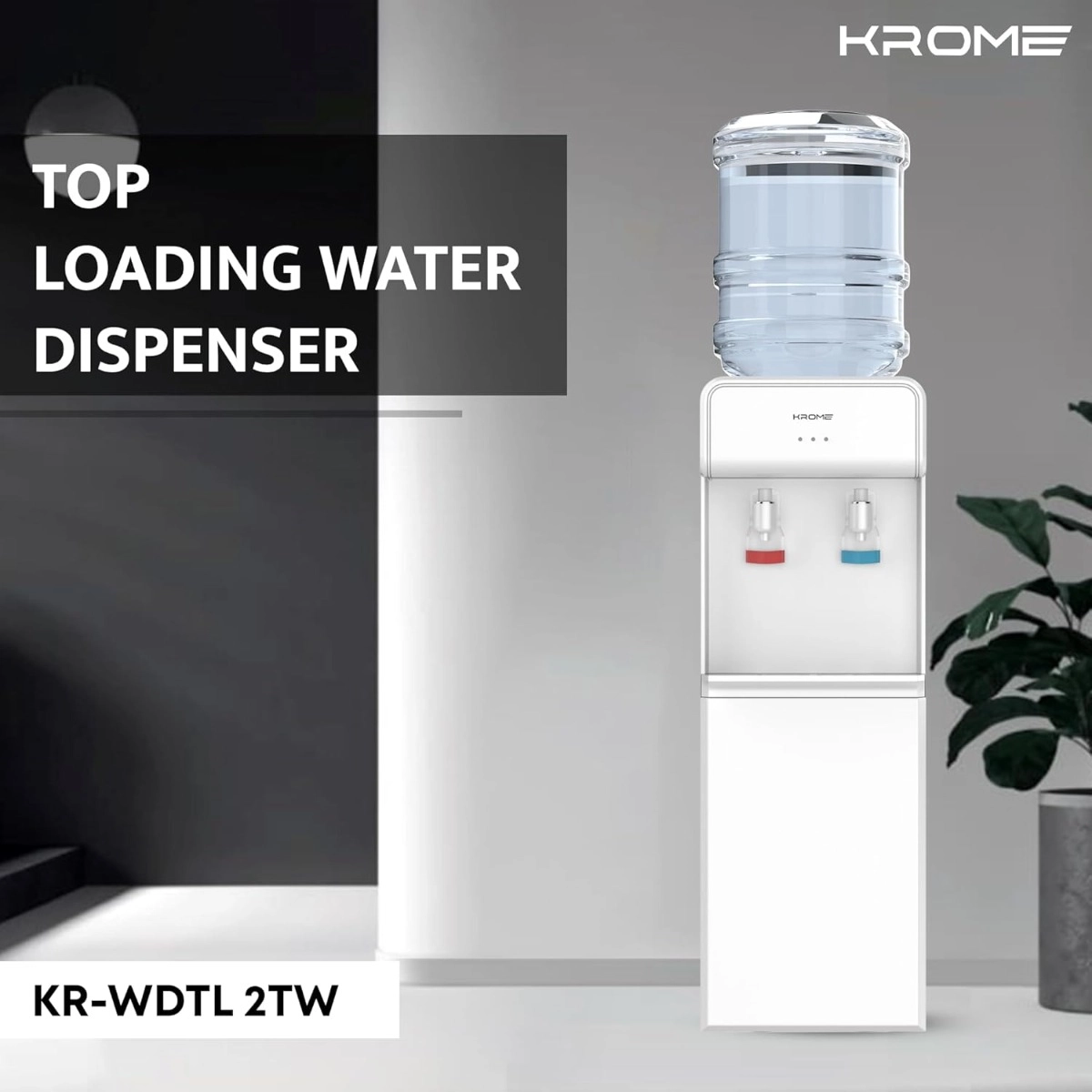 WATER DISPENSER TOPLOAD - 2 TAP