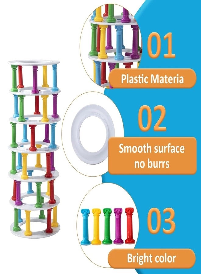 Kidology Tumbling Tower Game Multicolor