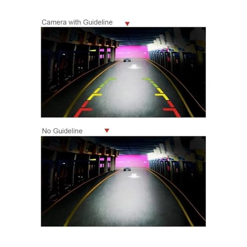 Reverse car rear view camera - Night vision Wired 720 x 540 pixels