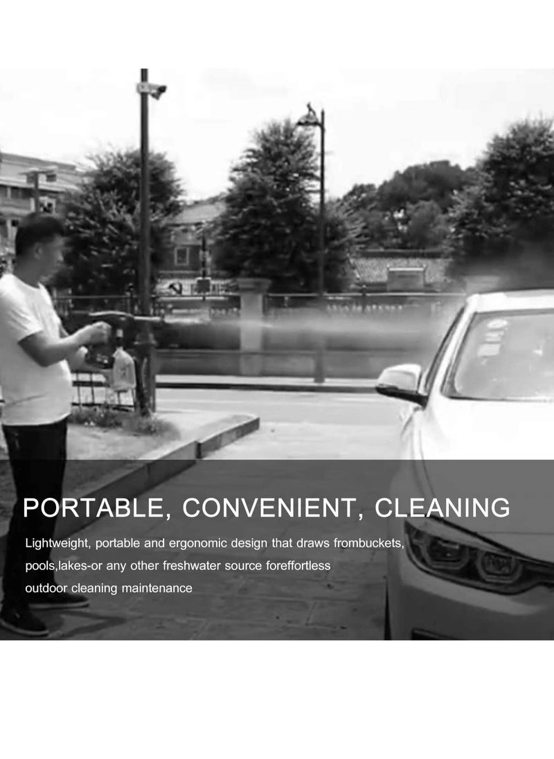 Cordless Portable Washer - 48V 200W 30Bar