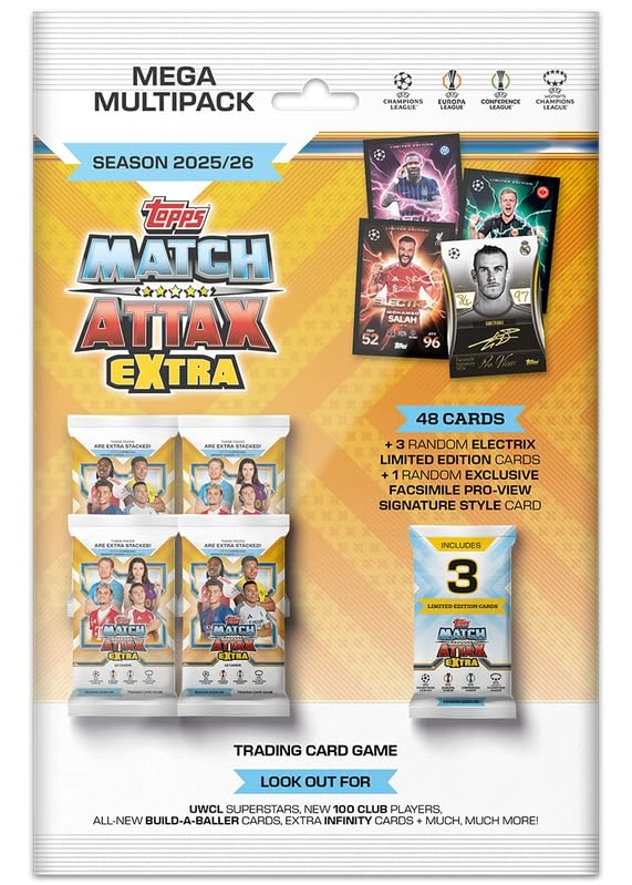 UCC Match Attax Extra - Mega Multipack 48 Cards