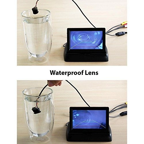 8 LED Rear View Parking Camera - Night vision Wired 976 x 582 pixels