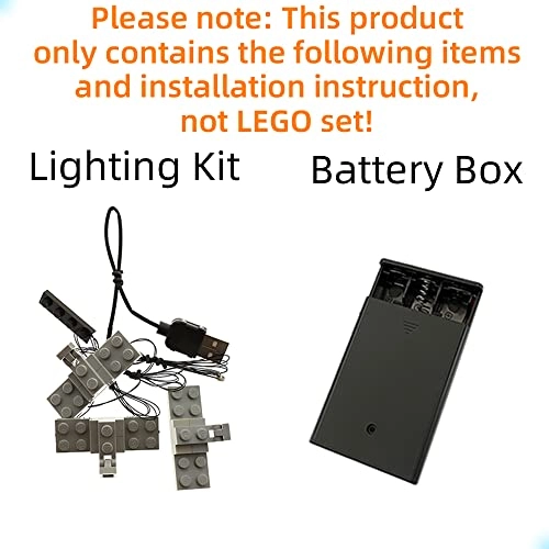 LED Light Kit Compatible with Lego Jazz Quartet (21334)