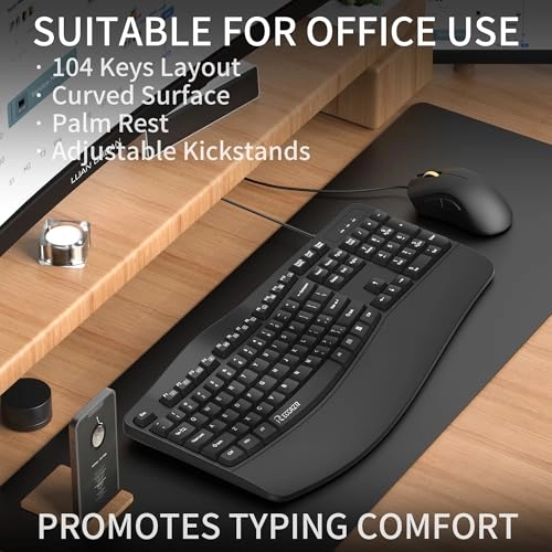 Ergonomic Keyboard - USB-A