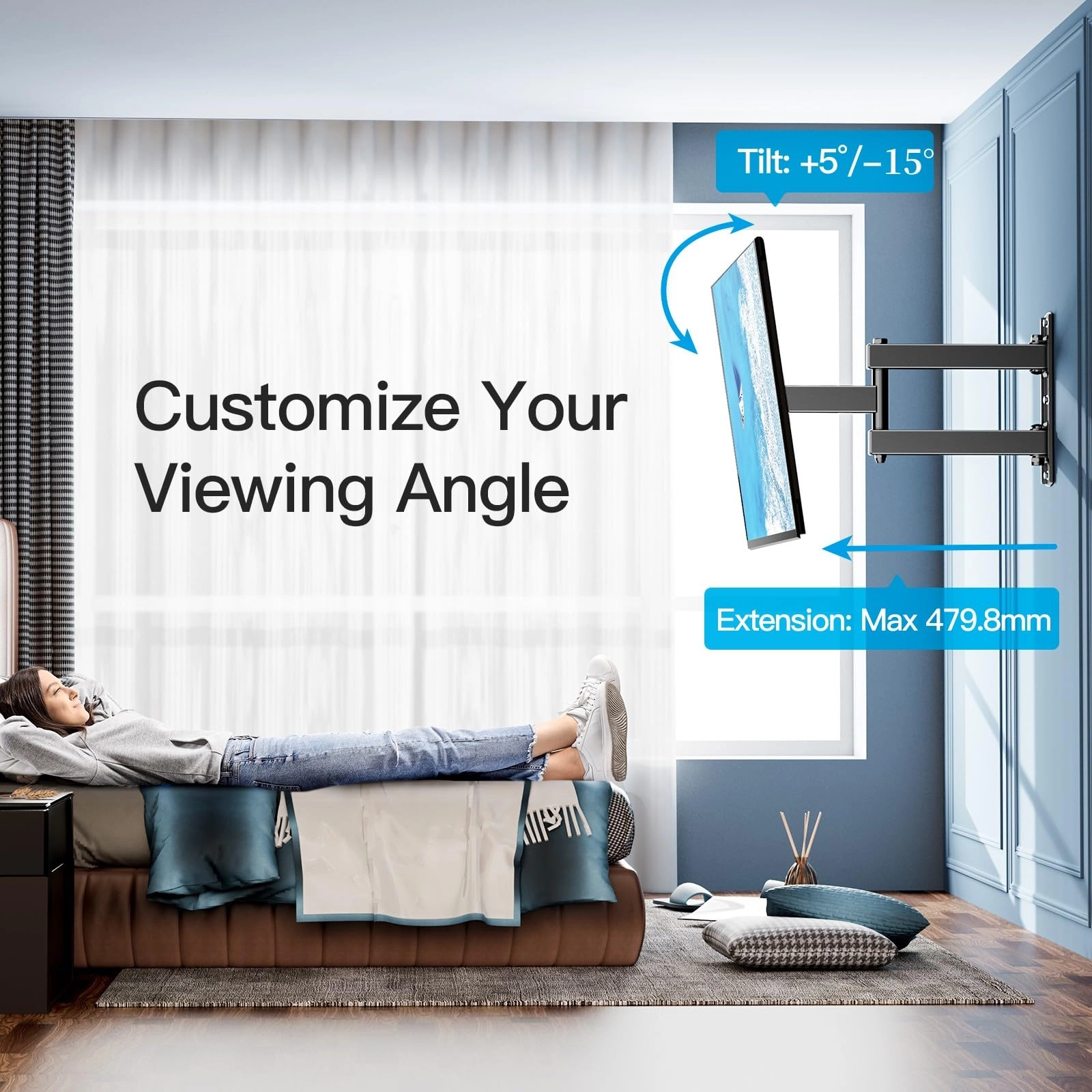 TV Wall Bracket - 35kg 26-60 inch