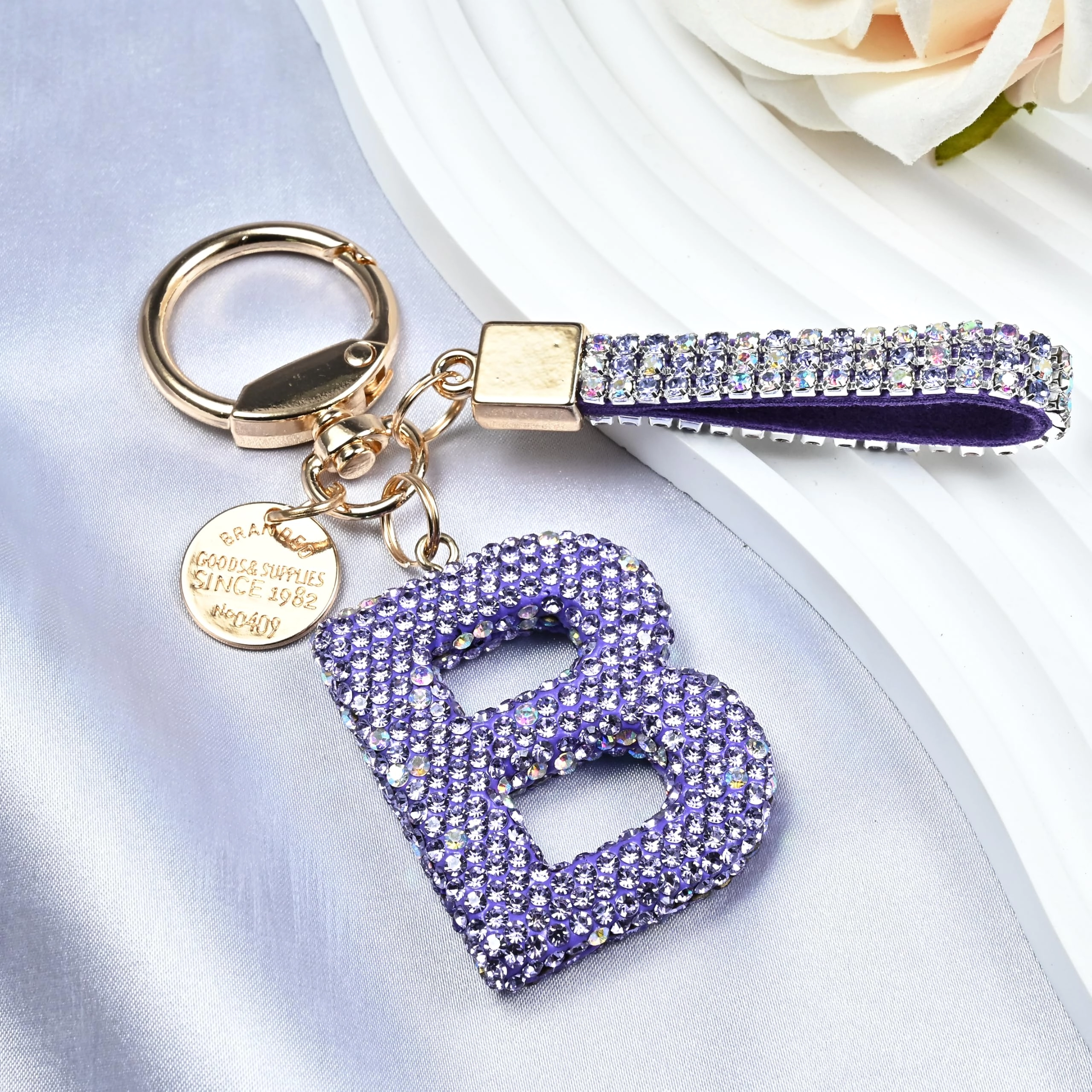 Initial Letter Keychain - Letter