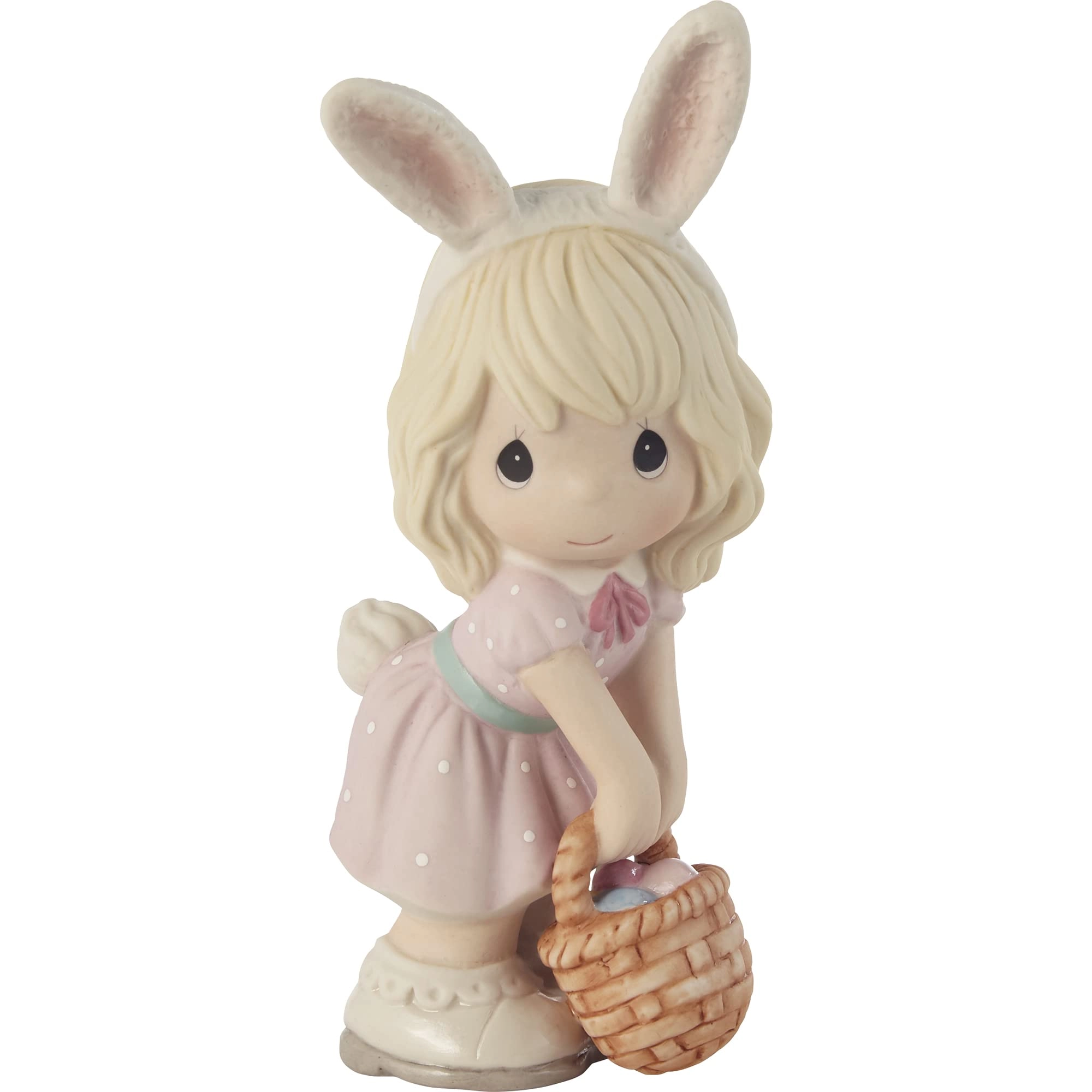 Precious Moments Little Girl Easter Firgurine - Porcelain