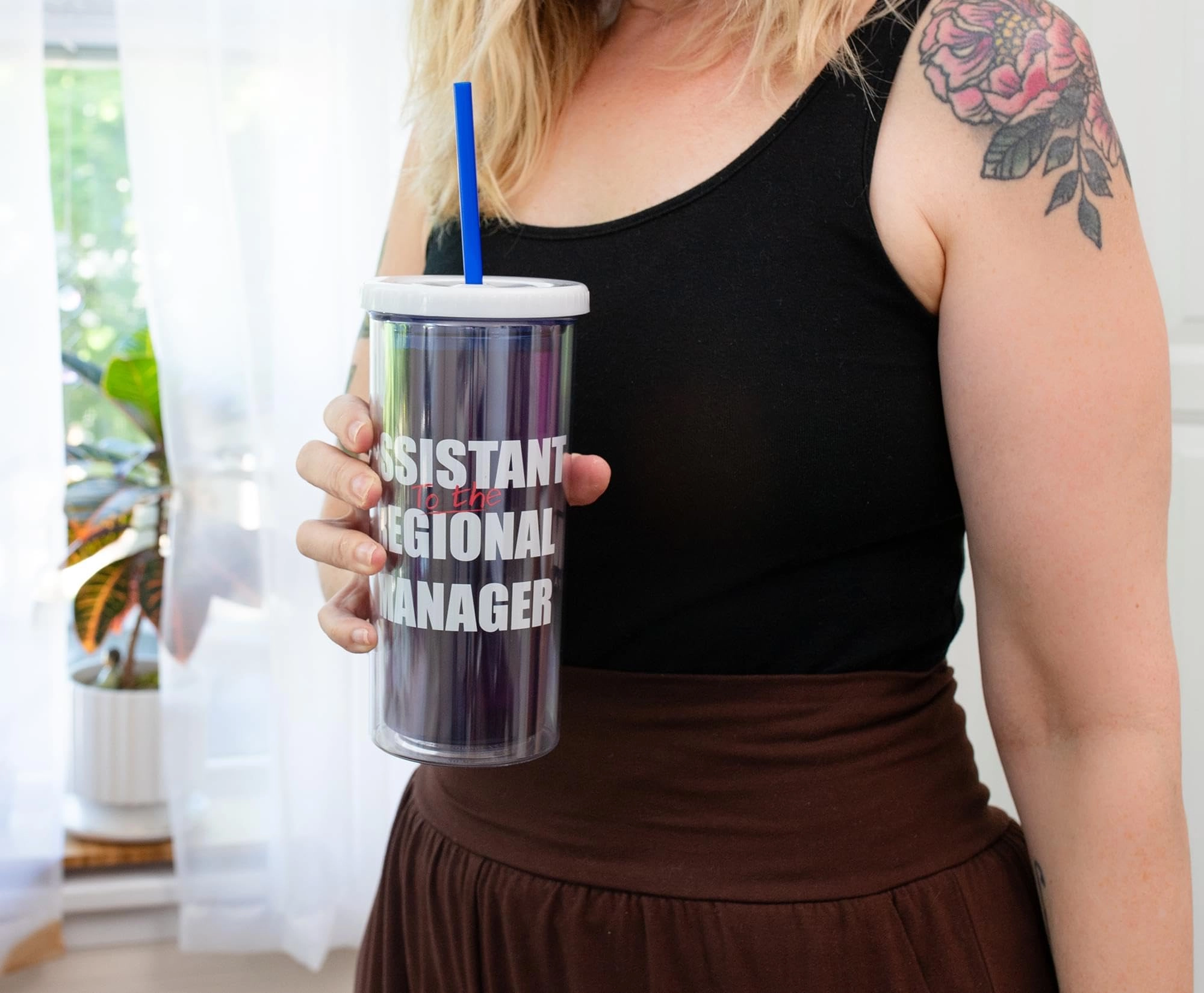 The Office Assistant to the Regional Manager Plastic Tall Cold Cup