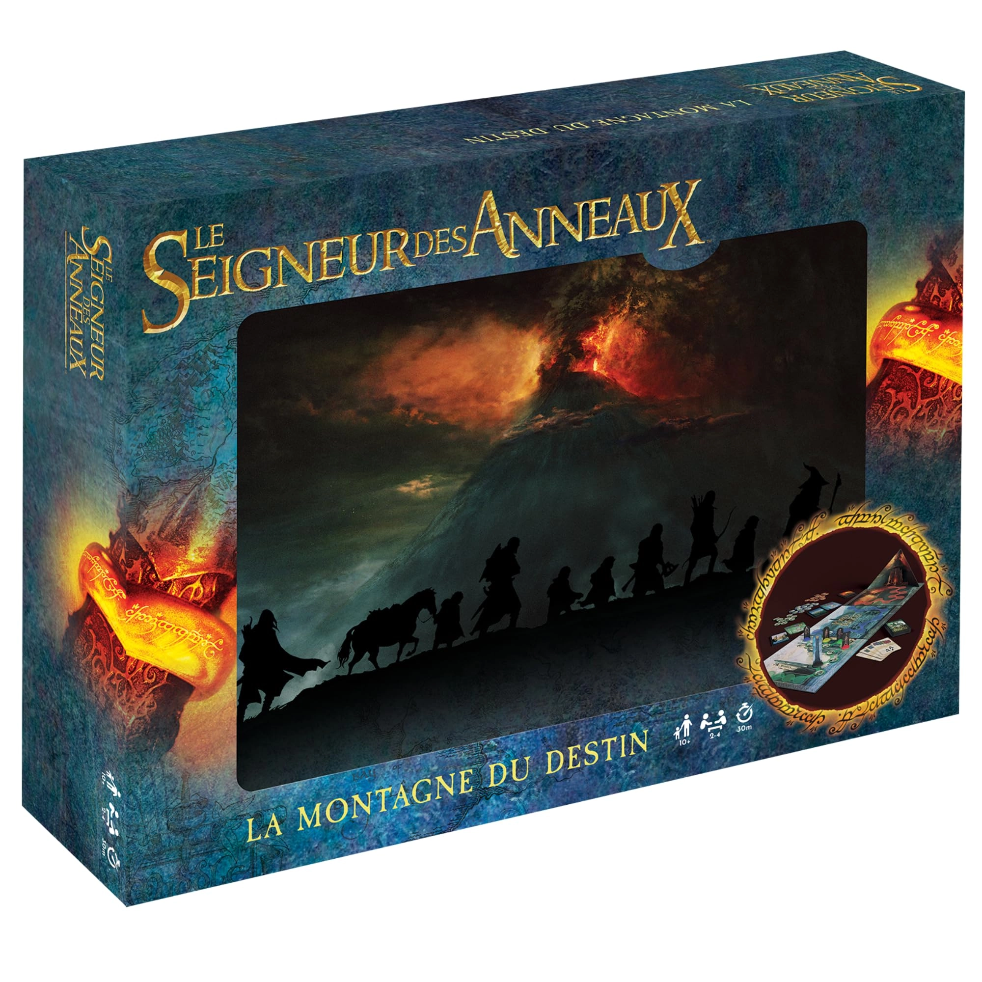Shuffle The Lord of the Rings: Mountain of Destiny - Board Game (French)