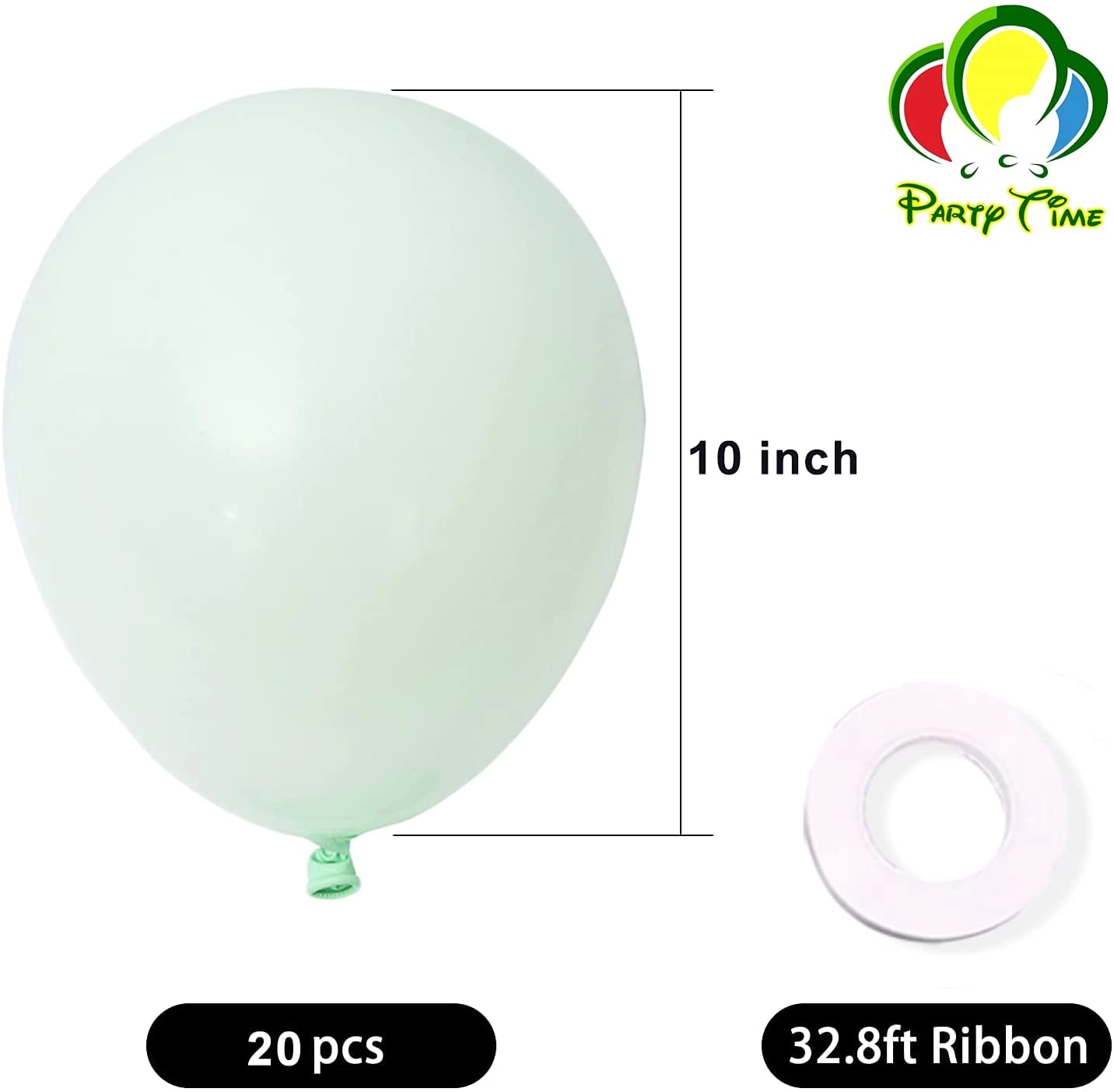 Latex Balloons - 20-Pieces Baby Shower Bridal Shower Valentine's Day Wedding Birthday