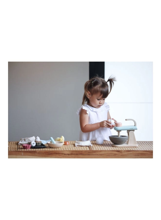 Stand Mixer Set - Wood (3624)