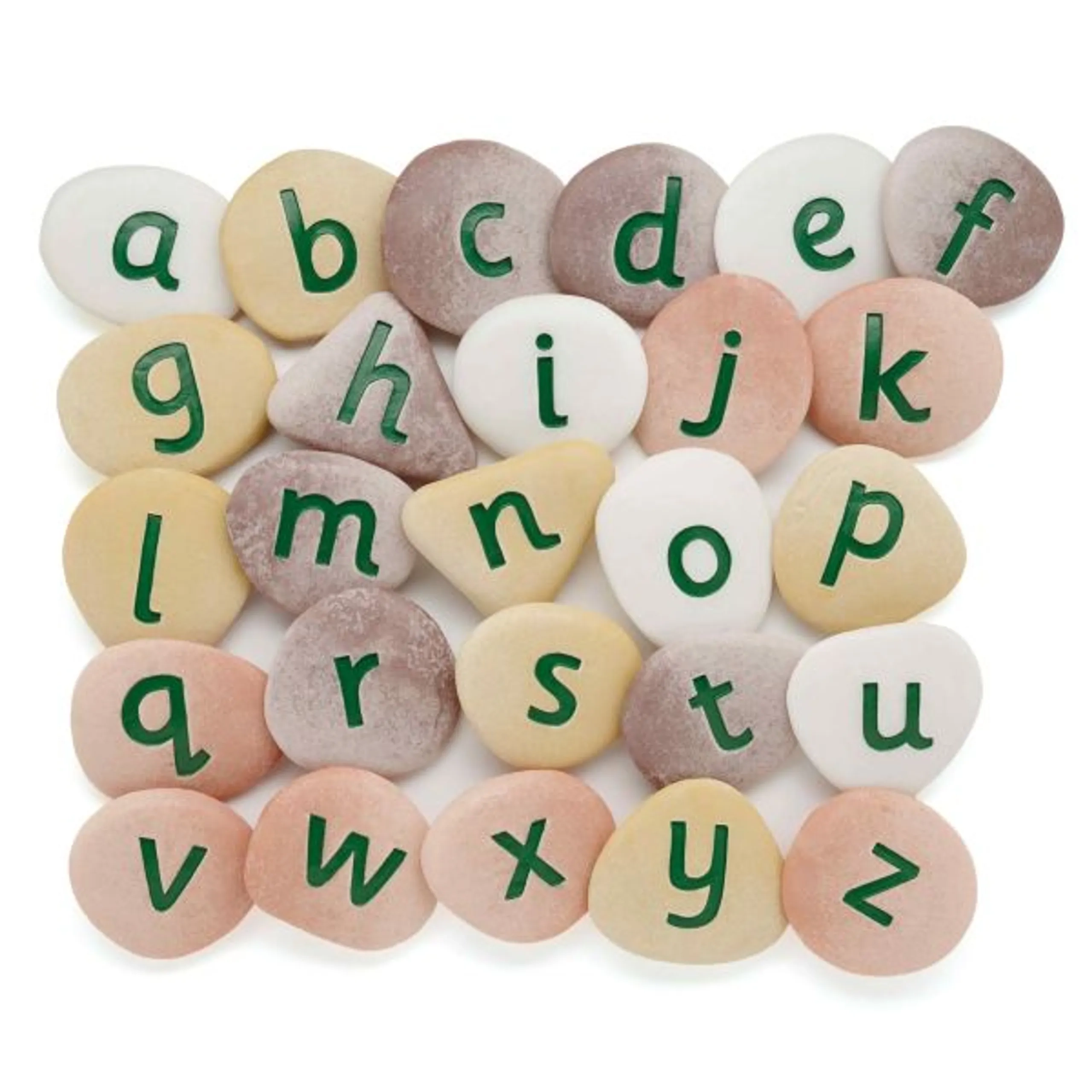 yellow door Jumbo Alphabet Pebbles - 2 years & above 26 pieces