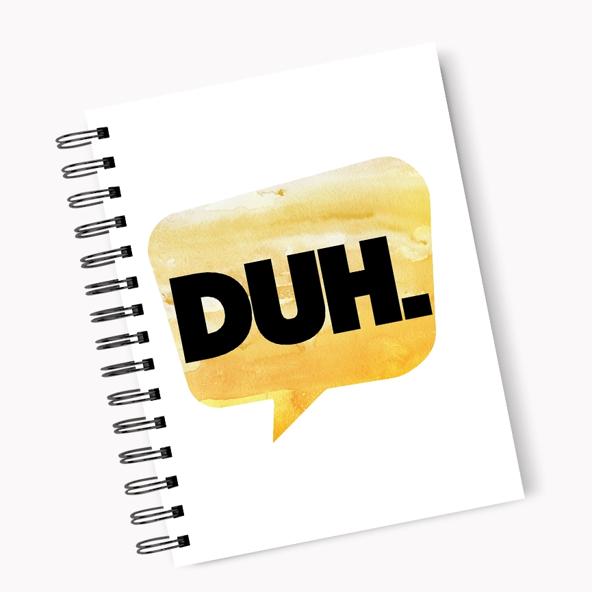 Stationary Mart Spiral Notebook Hello A4 Hardcover