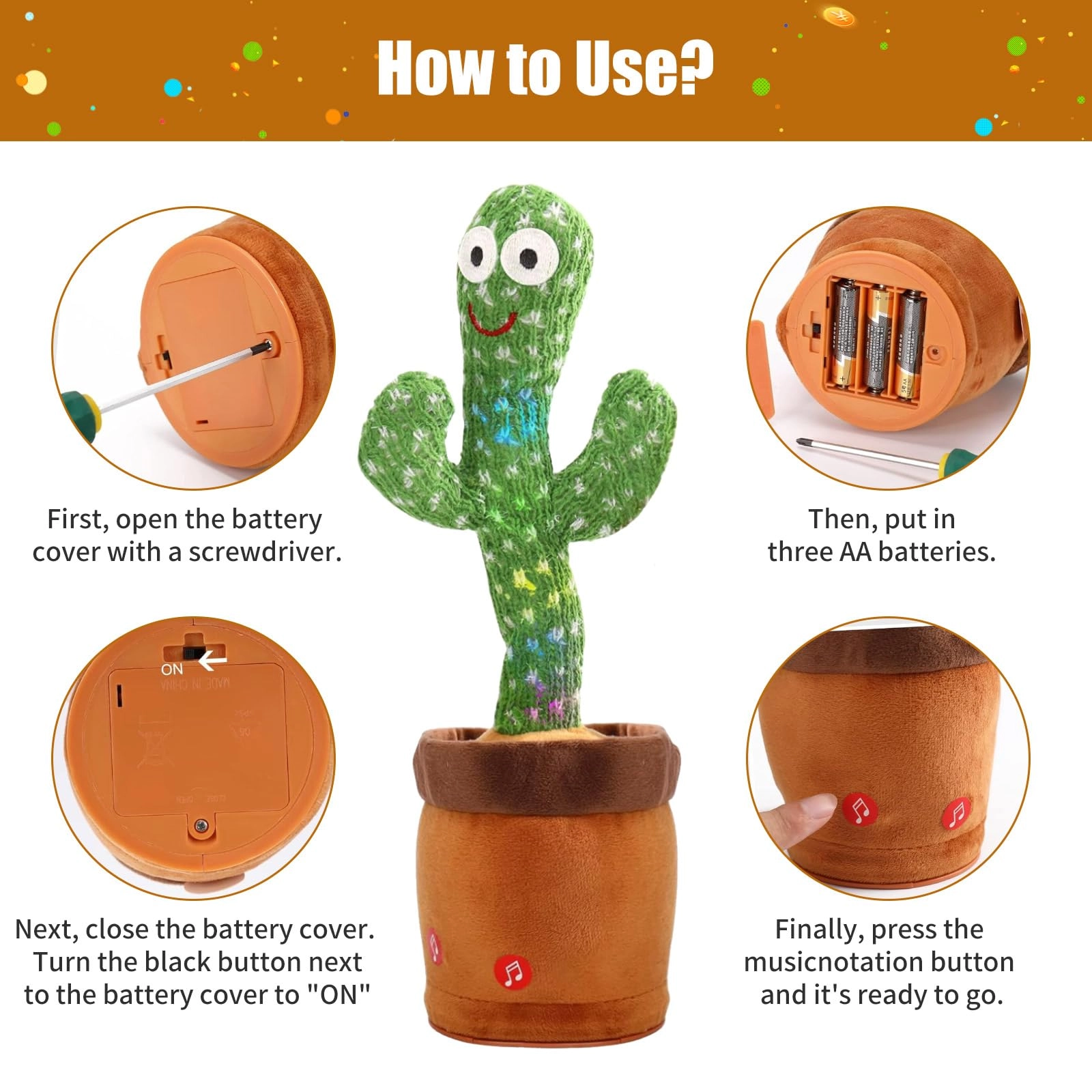 Baby Dancing Cactus - 6-12 Months