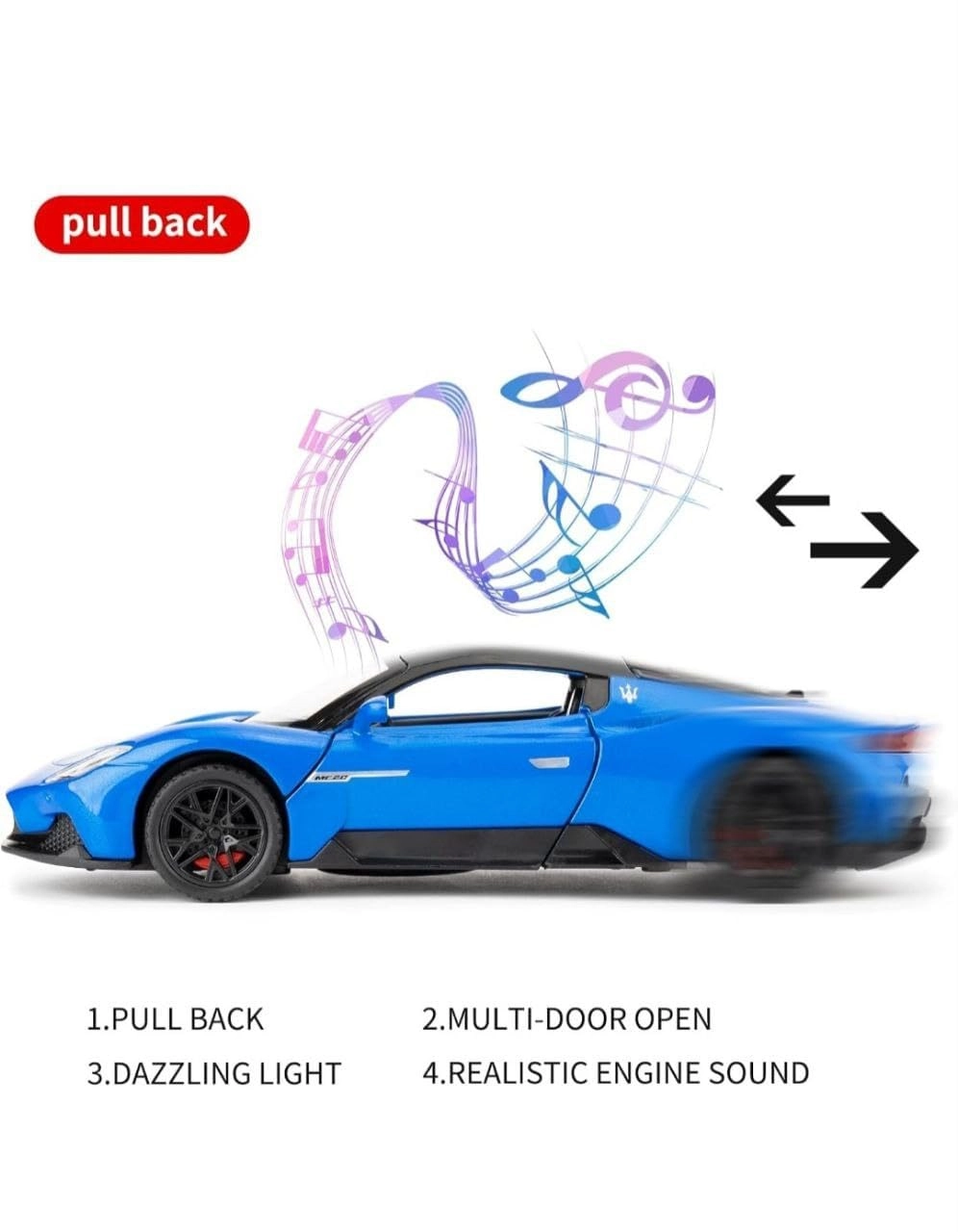 Maserati MC20 - 1:32 Scale 1.0 Count