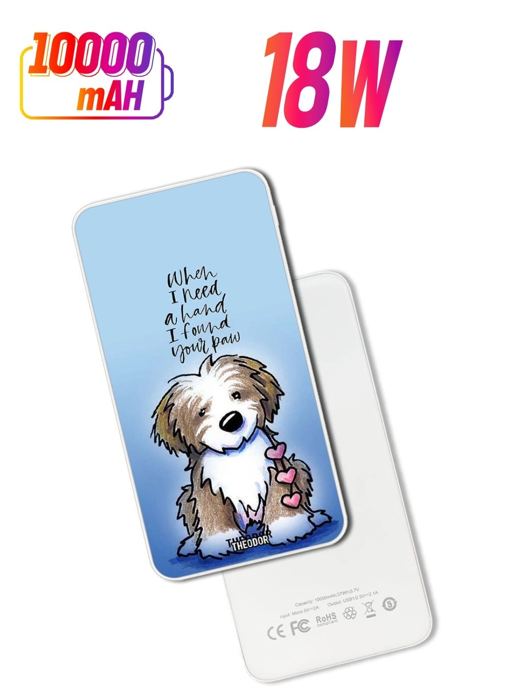 Theodor EX_PPBA188 - 10000mAh 18W