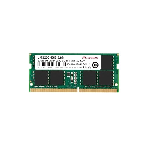 JM3200HSE-32G - 32GB 3200 MHz SO-DIMM DDR4