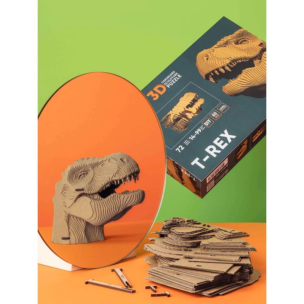 T-Rex 3D Puzzle (CARTREX) - 72 pcs