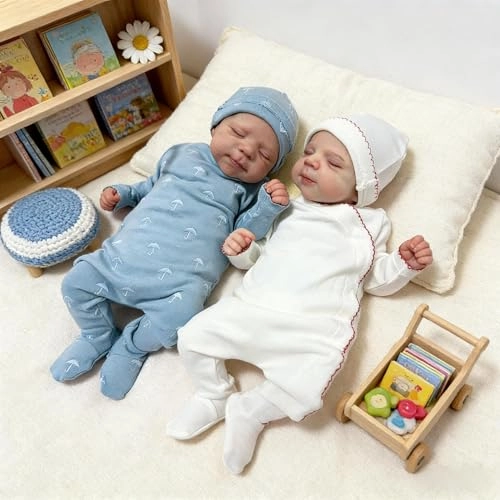 Reborn Baby Doll - 18 inch Twins Ages 3+