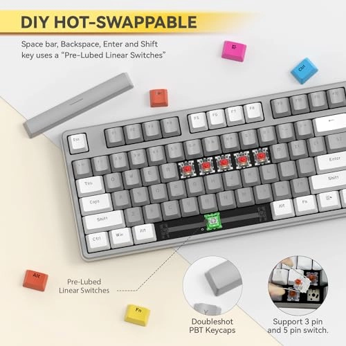 AK873 - 75% TKL Wired