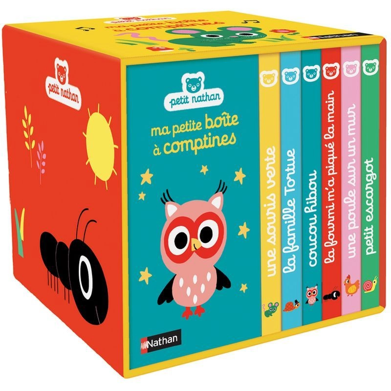 Nathan Ma Petite Boite Acomptines - Des 6 Mois