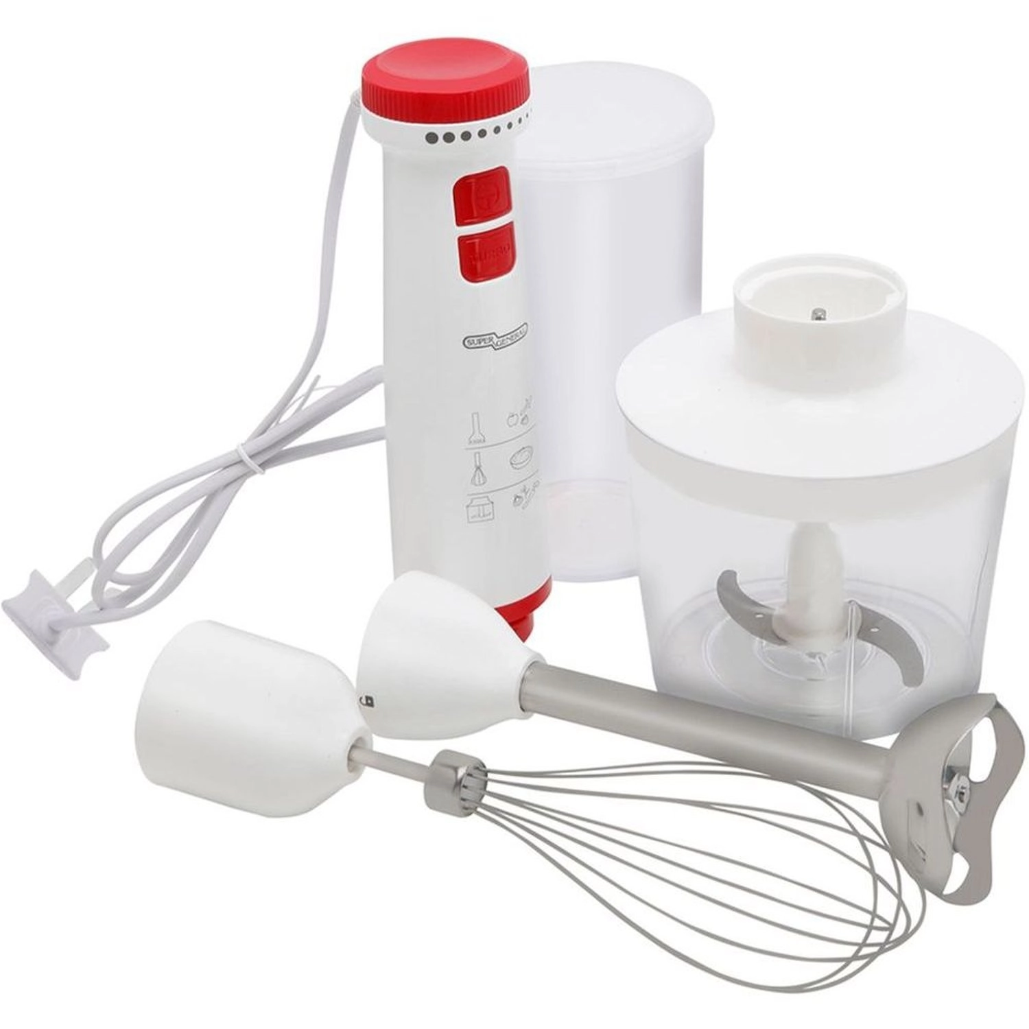 SGHB196PD - 3-in-1 Hand Blender 2-speed Multicolour