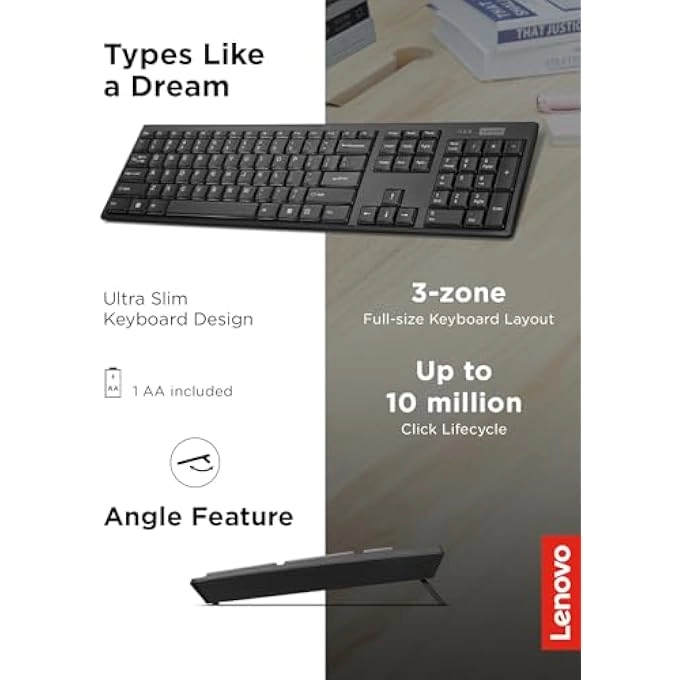100 Wireless Compact Keyboard - Wireless