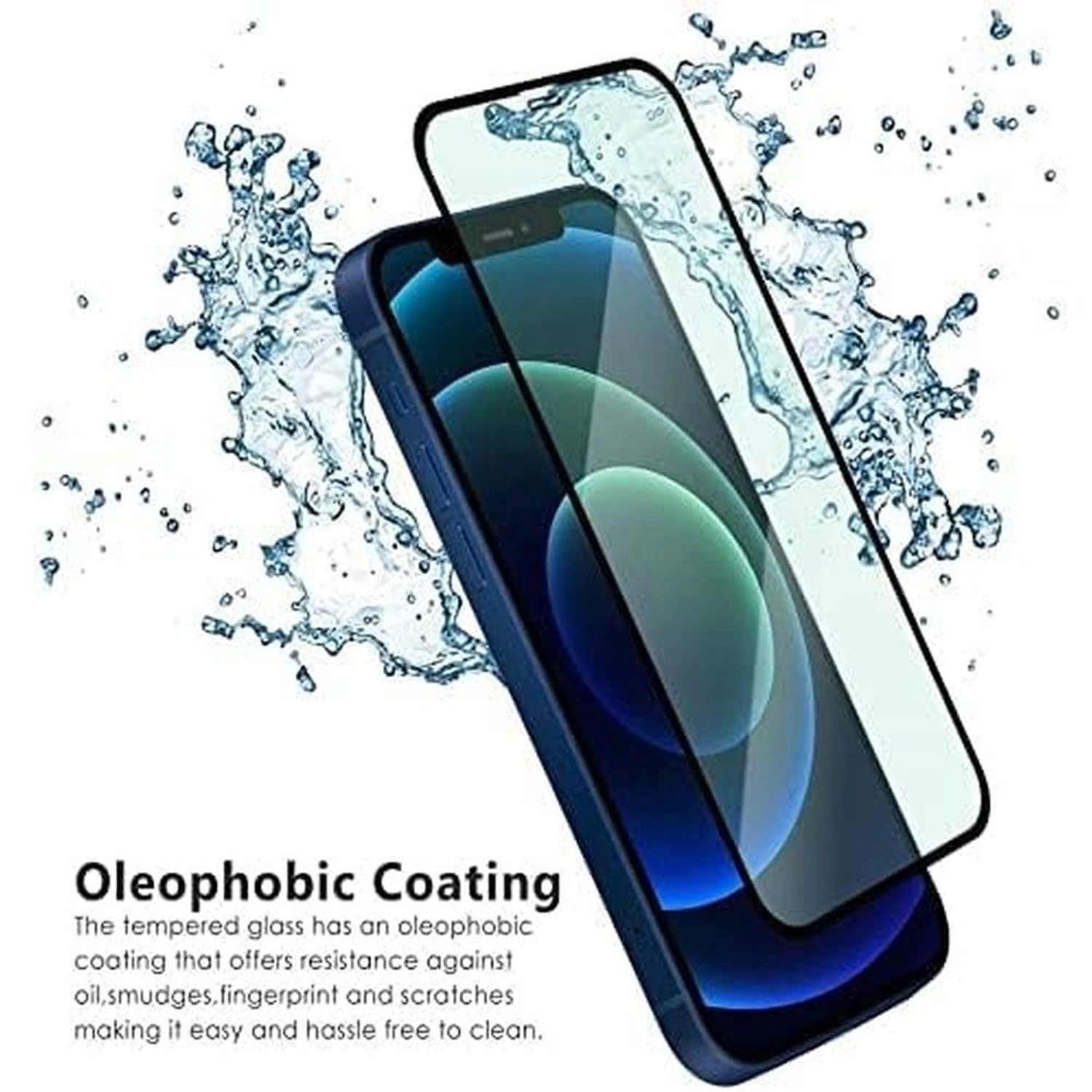 Clear Tempered Glass Screen Protector for iPhone 15 Pro