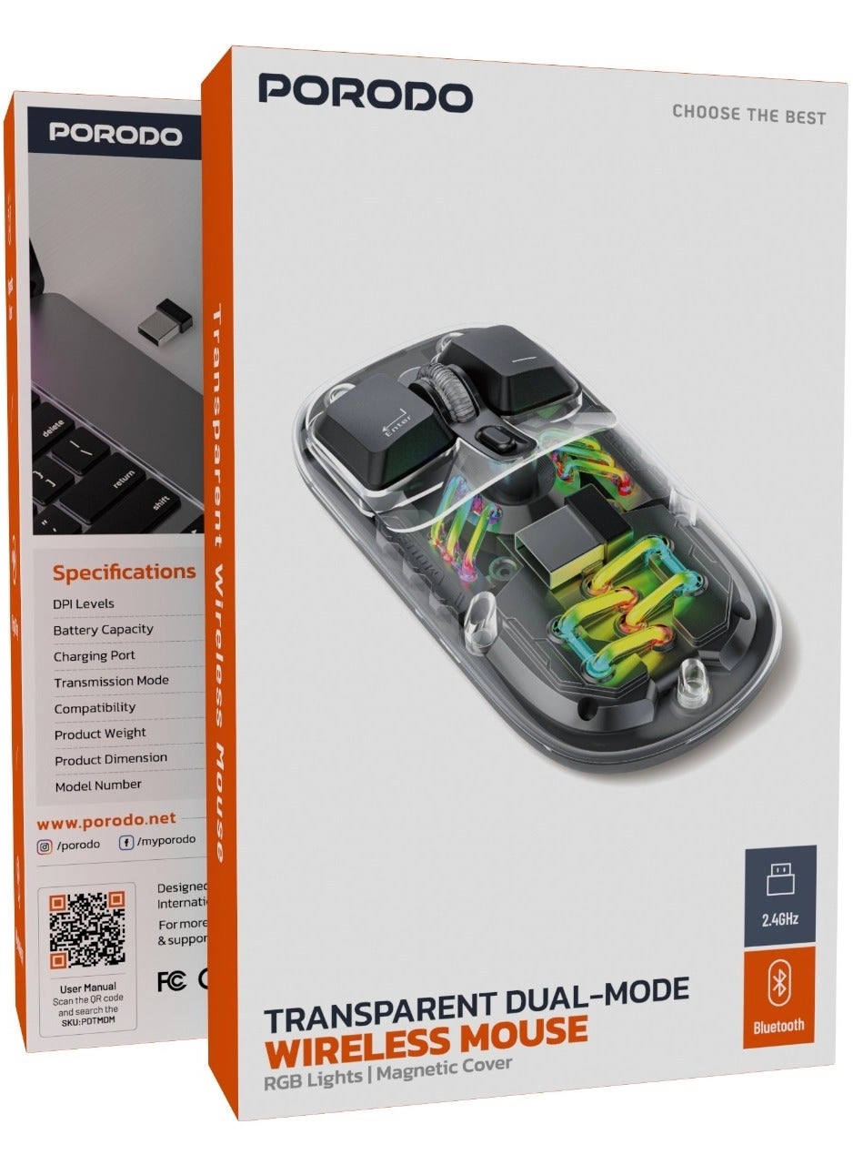 Dual-Mode Wireless Mouse - Bluetooth