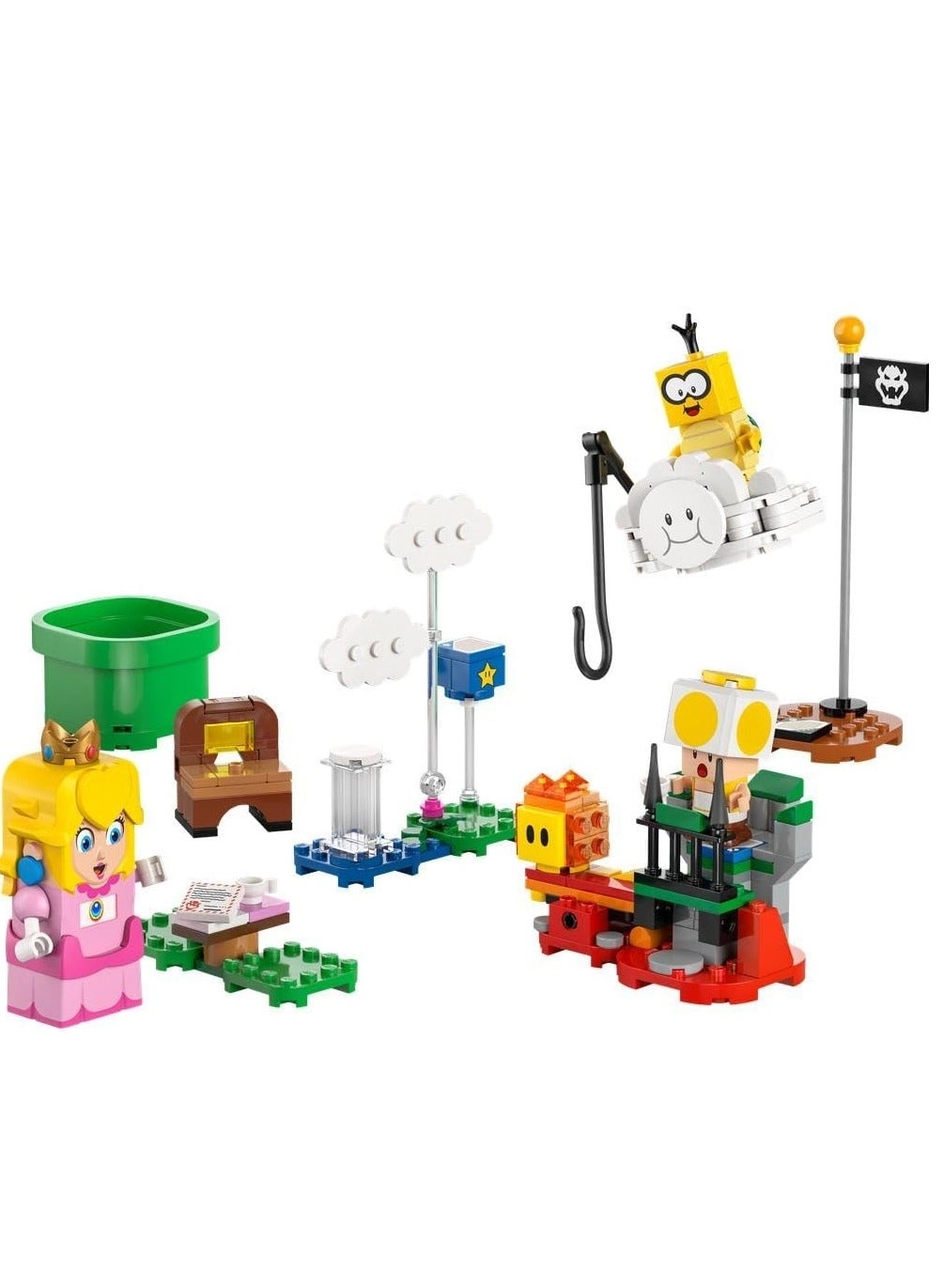 Super Mario Adventures (71441) - Interactive Peach Yellow Toad