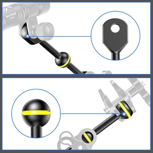 Dual Ball YS Joint Arm - Aluminum Alloy Waterproof