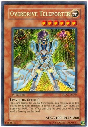 Yu-Gi-Oh! Overdrive Teleporter CSOC-EN083 - 1st Edition
