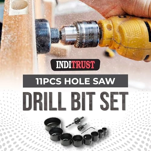 Hole Saw Set - 19-64mm wood metal plastic plywood PVC