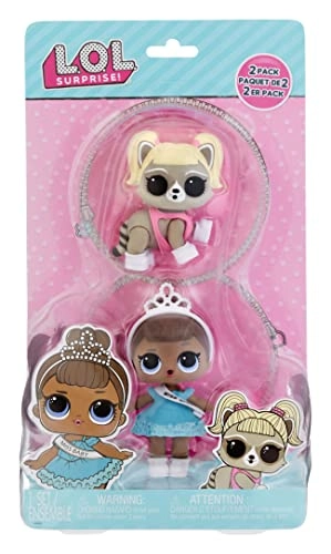 Miss Baby Mini Figure Doll - Tot + Hoops D.O.G.G. Mini Figure Doll - Pet