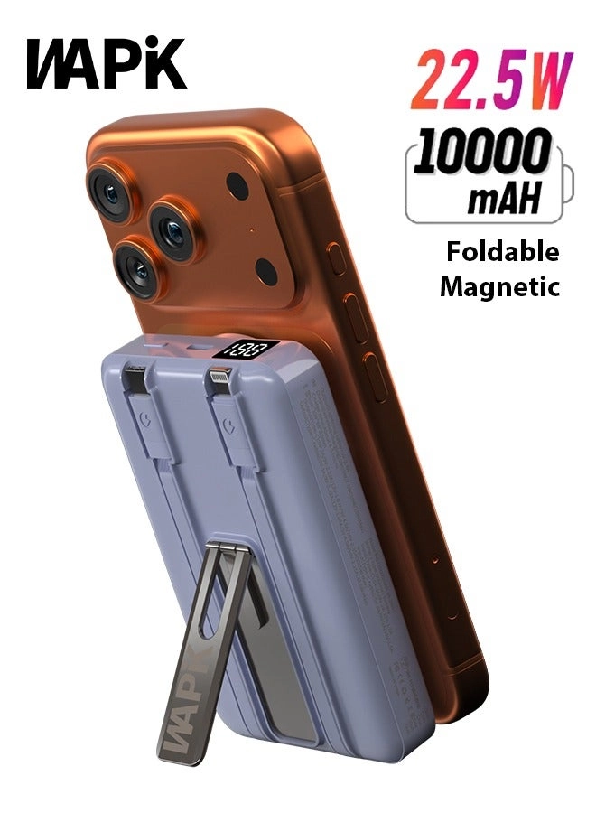 WAPIK M6 - 10000 mAh 22.5 W Fast charging Wireless charging