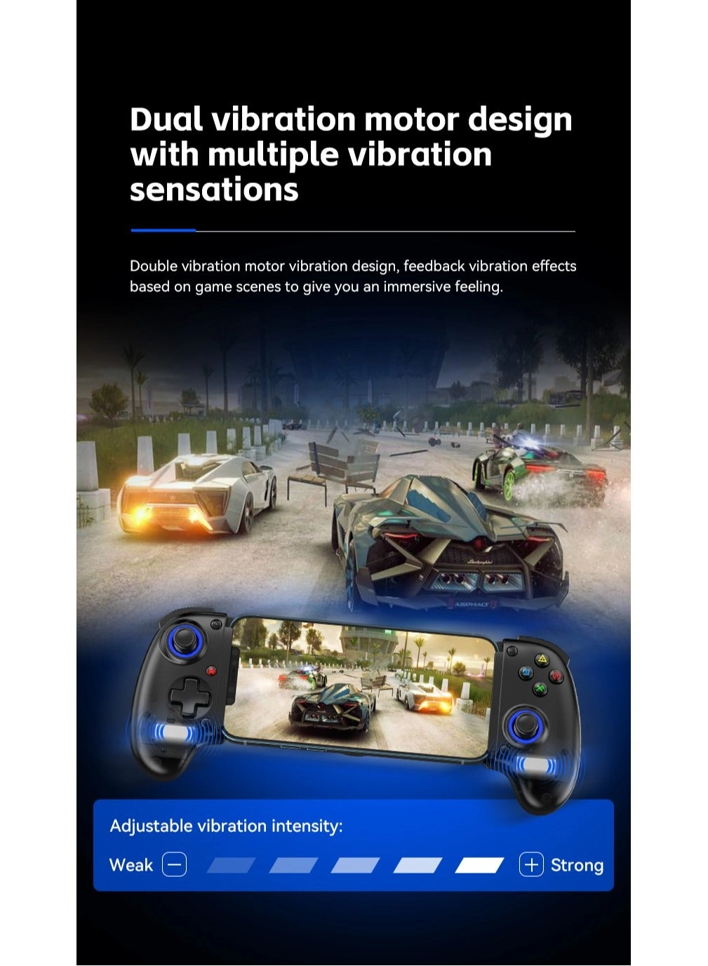 PS4 Android iOS Switch Xbox D10 (Black)