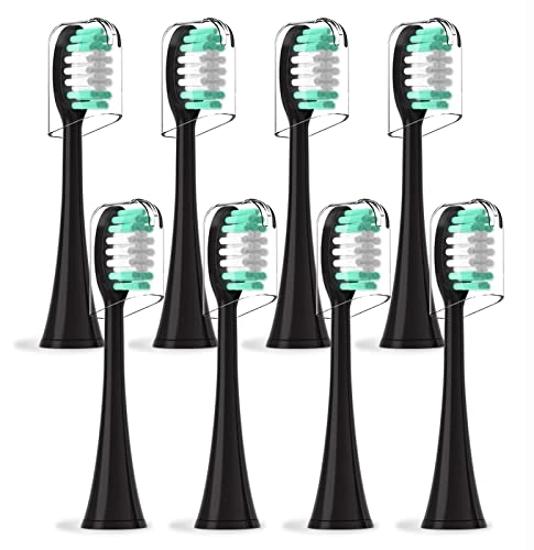 Replacement Toothbrush Heads - 8 Pack Electric White