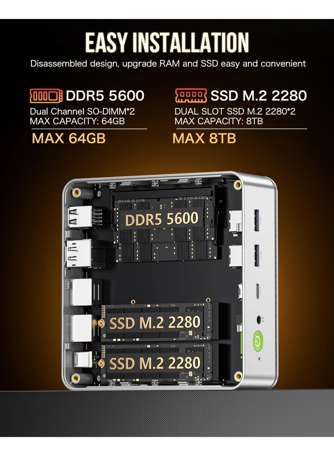 K8 Plus - 8845HS 32GB 1TB